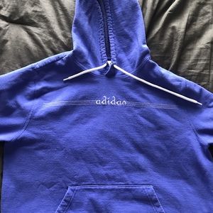 blue adidas hoodie
